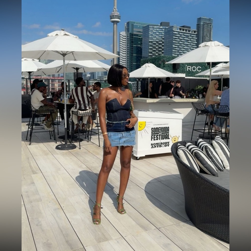 Zara corset top
